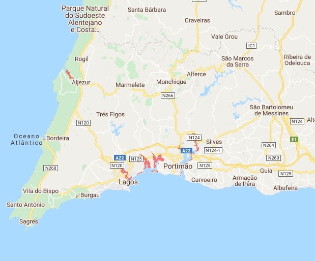 Portugal: Mapa mostra cidades que podem ficar submersas já em 2050