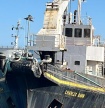 Marinha extinguiu incêndio em embarcação no cais comercial de VRSA 
