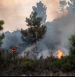 Fogo no Ameixial provoca ferimentos ligeiros em tr&ecirc;s bombeiros 