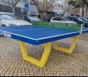 União das Freguesias de Faro instala equipamentos de ténis de mesa em vários locais da cidade   