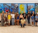 Olh&atilde;o inaugurou pain&eacute;is art&iacute;sticos criados com res&iacute;duos recolhidos na Ria Formosa 