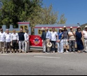 Inaugurada escultura que evoca chegada do primeiro comboio a Loul&eacute;
