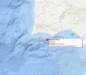 Sismo de magnitude 2,6 registado a sul de Faro