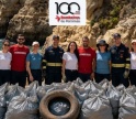 Teia D'Impulsos e Bombeiros de Portim&atilde;o promovem a&ccedil;&atilde;o de limpeza na Mata de Jo&atilde;o d'Arens