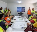 Mais de meia centena de engenheiros visitaram obra da dessalinizadora do Algarve  