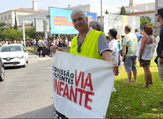 Comissão de Utentes da Via do Infante promete buzinão no dia em que o Algarve ficar livre de portagens