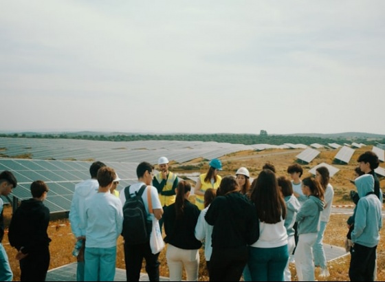 Estudantes visitaram parque solar do Viçoso em Alcoutim
