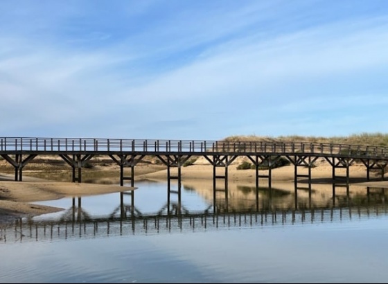 Município de Portimão repara pontões do passadiço da Ria de Alvor 