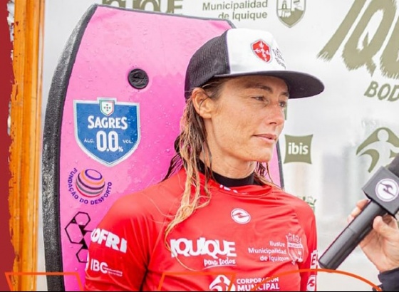 Joana Schenker garante segundo lugar na 3ª etapa do Circuito Mundial de Bodyboard no Chile