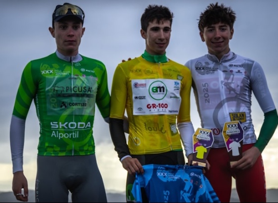 Volta ao Concelho de Loulé de Juniores com novo camisola amarela 