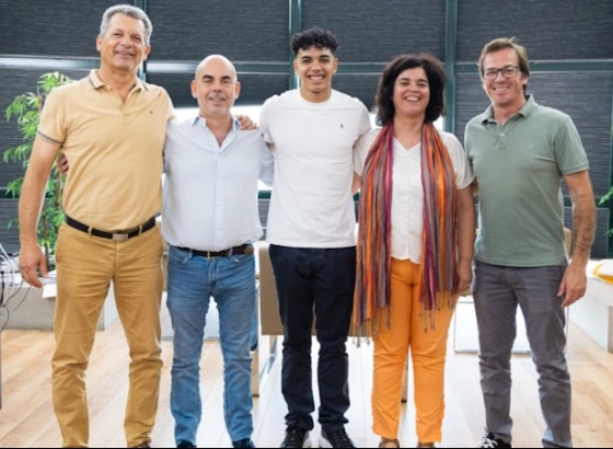 João Simões do Sporting CP foi recebido em "casa" 