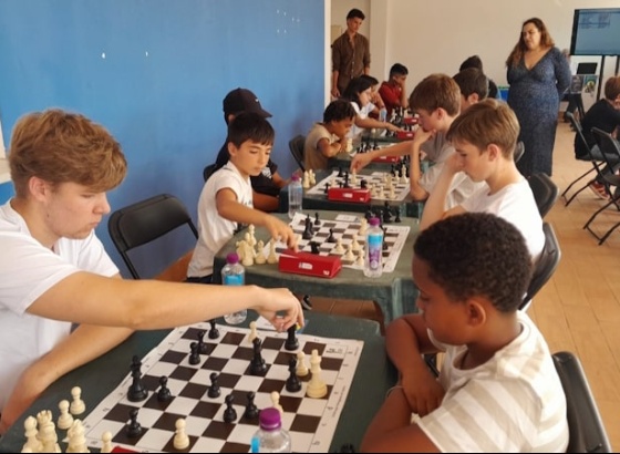 Xadrez esteve em destaque na Festa da Juventude em Lagoa