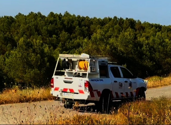Equipa de vigilância florestal percorre o concelho de Castro Marim durante o verão