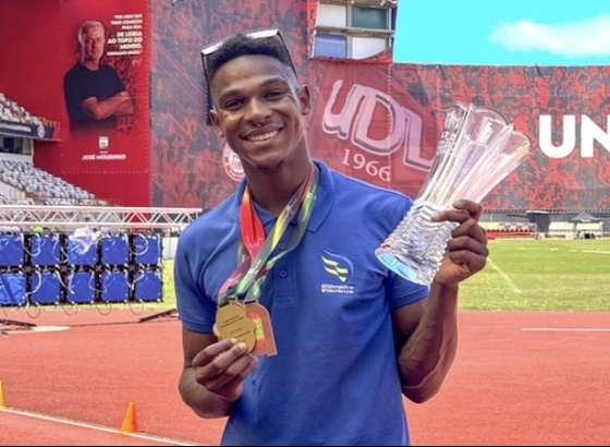 Atleta algarvio Ussumani Djumo sagra-se Campeão Nacional da 3ª Divisão nos 110m barreiras