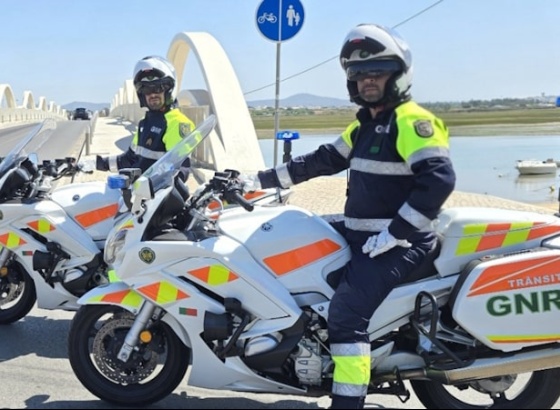 GNR realiza operação de fiscalização e patrulhamento durante Concentração de Motos de Faro