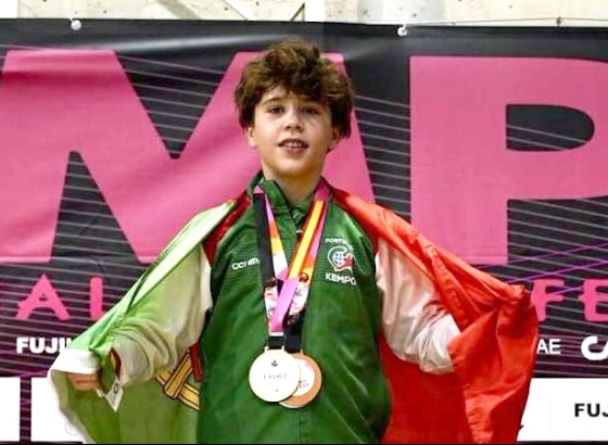 Atleta algarvio sagrou-se campeão europeu de Kempo