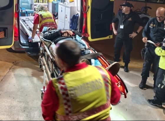 Homem de 28 anos resgatado ao largo de Portimão 