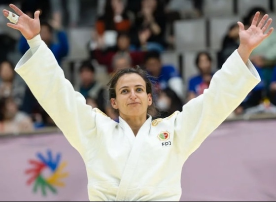 Judoca farense conquista ouro nos -57 kg dos Jogos Surdolímpicos e revalida título