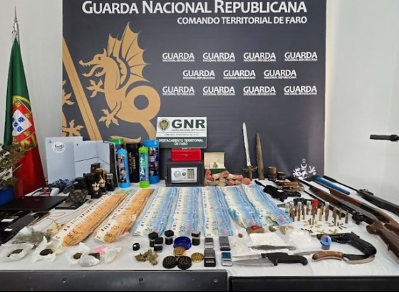 Seis detidos por tráfico de droga em Olhão