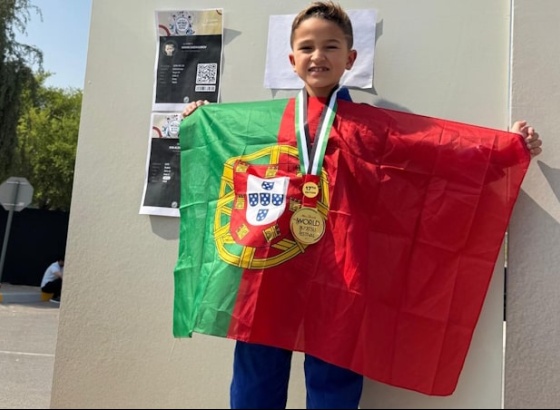 Loulé celebra título mundial de Gustavo Pinto Filhó no Jiu-Jitsu