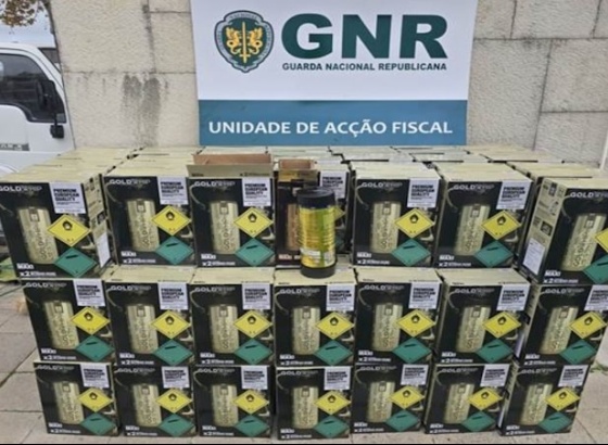 GNR apreende 432 botijas de óxido nitroso ou “droga do riso” no Algarve