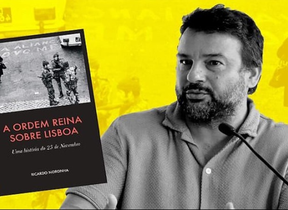 Historiador Ricardo Noronha em Faro para explicar 25 de Novembro