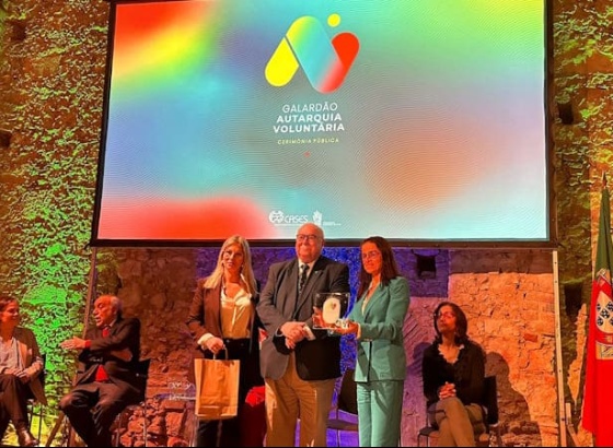 Munic&iacute;pio de Castro Marim recebe pr&eacute;mio de Autarquia Volunt&aacute;ria