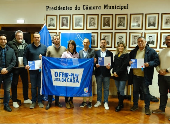 Munic&iacute;pio de S&atilde;o Br&aacute;s de Alportel assinou compromisso com "O Fair-Play Joga em Casa"