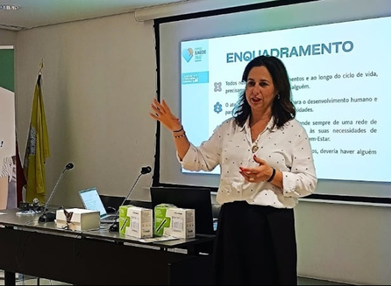 Biblioteca de Olh&atilde;o acolheu sess&atilde;o dedicada aos cuidadores informais