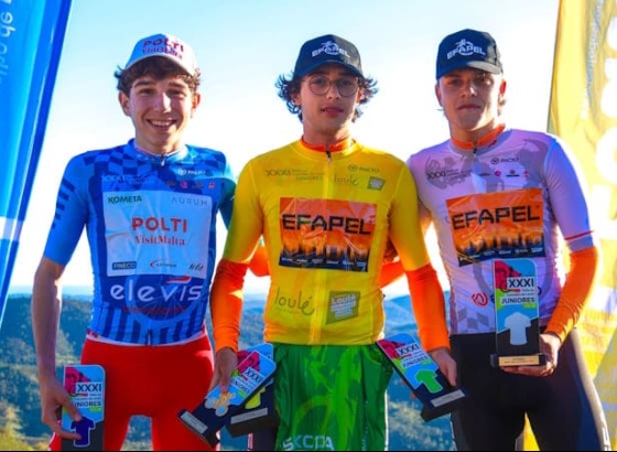 Rodrigo Jesus vence Alto do Malh&atilde;o e lidera Volta ao Concelho de Loul&eacute; Juniores