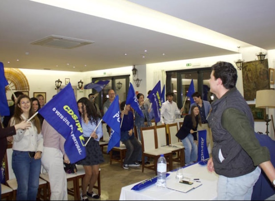 Juventude Popular assistiu &agrave; tomada de posse de novas concelhias no Algarve
