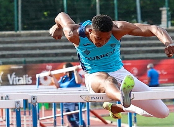  Usumane Djumo garante duplo p&oacute;dio no arranque da &eacute;poca de atletismo ao ar livre