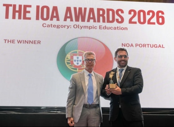 Jogos de Quelfes recebem pr&eacute;mio da Academia Ol&iacute;mpica Internacional