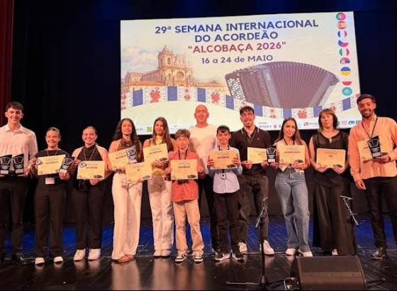 Jovens acordeonistas algarvios &ldquo;brilharam&rdquo; perante j&uacute;ris internacionais