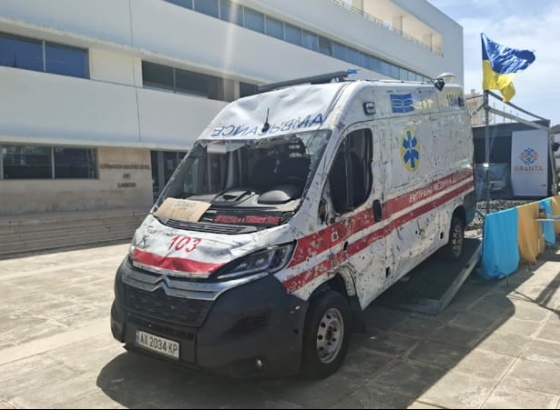 C&acirc;mara de Lagos e ORANTA sensibilizam comunidade para o drama da guerra