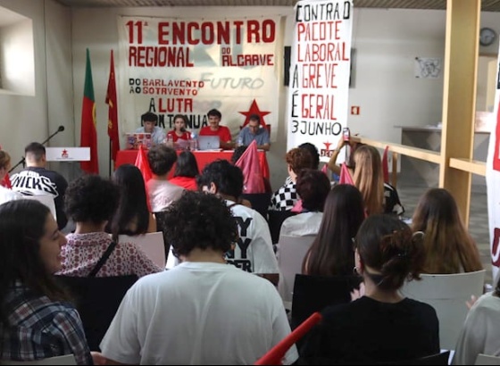 Juventude Comunista Portuguesa realizou 11&ordm; Encontro Regional do Algarve, em Faro
