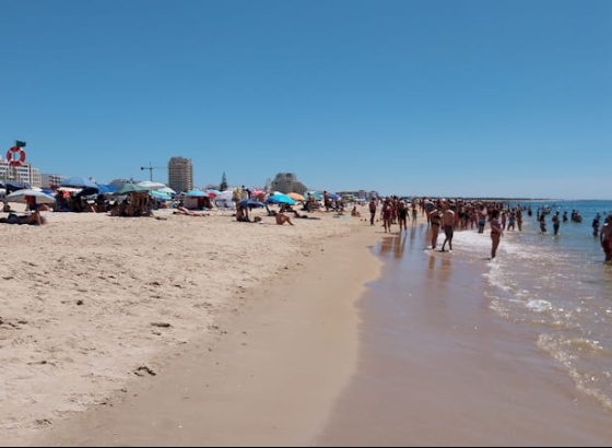 Concession&aacute;rios do Algarve alertam que chap&eacute;us-de-sol em frente aos apoios de praia constituem "perigo" 