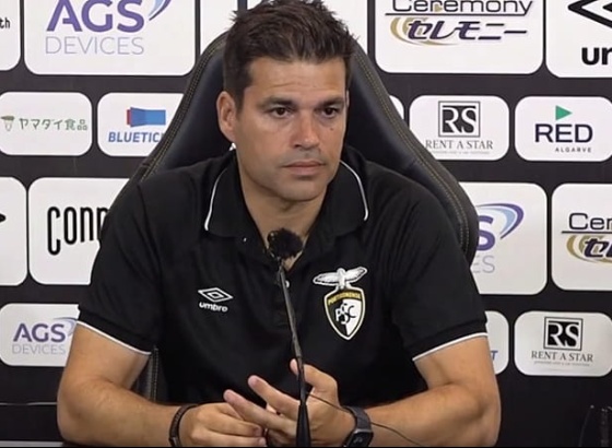 Treinador Tiago Fernandes deixa Portimonense ap&oacute;s uma &eacute;poca