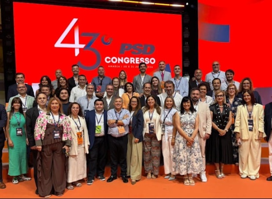 Delega&ccedil;&atilde;o do PSD Algarve reuniu 74 congressistas no congresso nacional do partido 