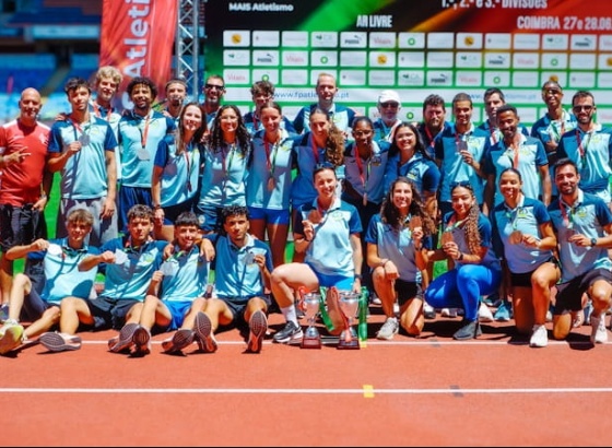 Atletismo: CD Areias S. Jo&atilde;o sobe &agrave; 2&ordf; Divis&atilde;o do Campeonato Nacional de Clubes em Pista ao Ar Livre 