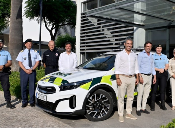Inframoura cede viatura &agrave; GNR para refor&ccedil;ar seguran&ccedil;a em Vilamoura
