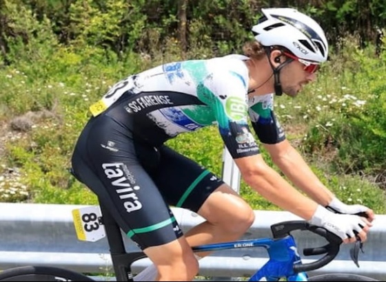 Volta: Noah Campos, da Tavira-Cr&eacute;dito Agr&iacute;cola, &eacute; primeiro ciclista a abandonar