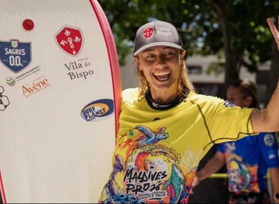 Joana Schenker conquista segundo lugar na 1.&ordf; etapa do Circuito Mundial de Bodyboard