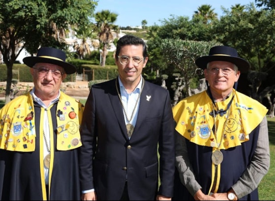 Rui Cristina participou em encontros de confrarias da Guia e de Albufeira e tornou-se confrade