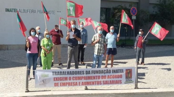 Trabalhadores do INATEL Albufeira exigem aumento salarial ao Governo