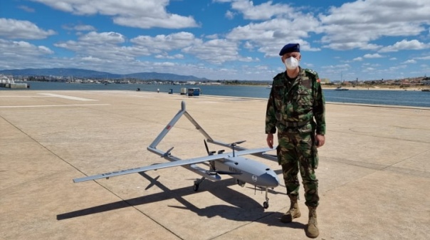 Marinha Portuguesa testou drone em Portimão  