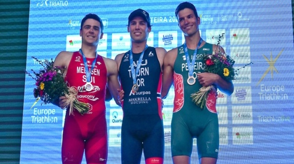 João Pereira conquista medalha de bronze na Taça da Europa de Quarteira em triatlo