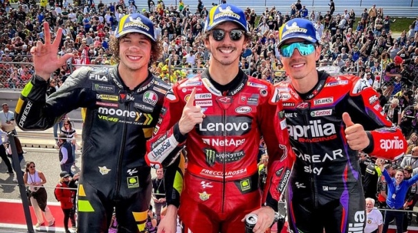 MotoGP: Francesco Bagnaia vence em Portimão e lidera Mundial