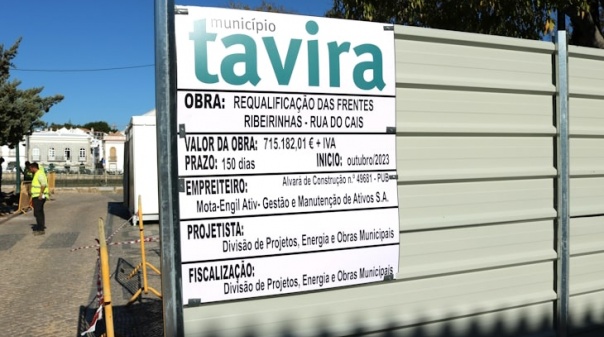 Município de Tavira dá mais um passo na beneficiação da frente ribeirinha da cidade