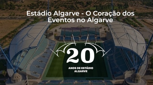 Lançado novo website no 20º aniversário do Estádio Algarve 